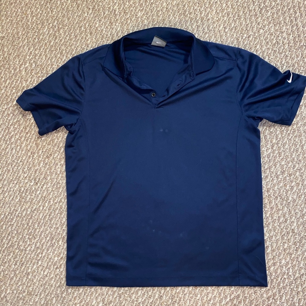 Navy Nike Golf Polo